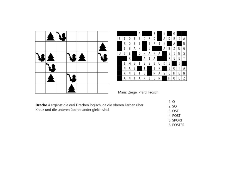 Finden Sie hier des Rätsels-Lösung.