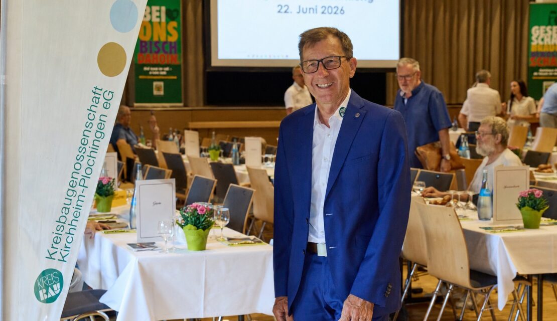 Personalie: Kontinuität bei der Kirchheimer Kreisbaugenossenschaft