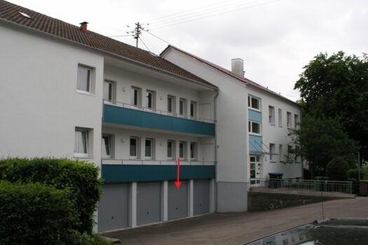 Einzelgarage 3 Au&szlig;enbild
